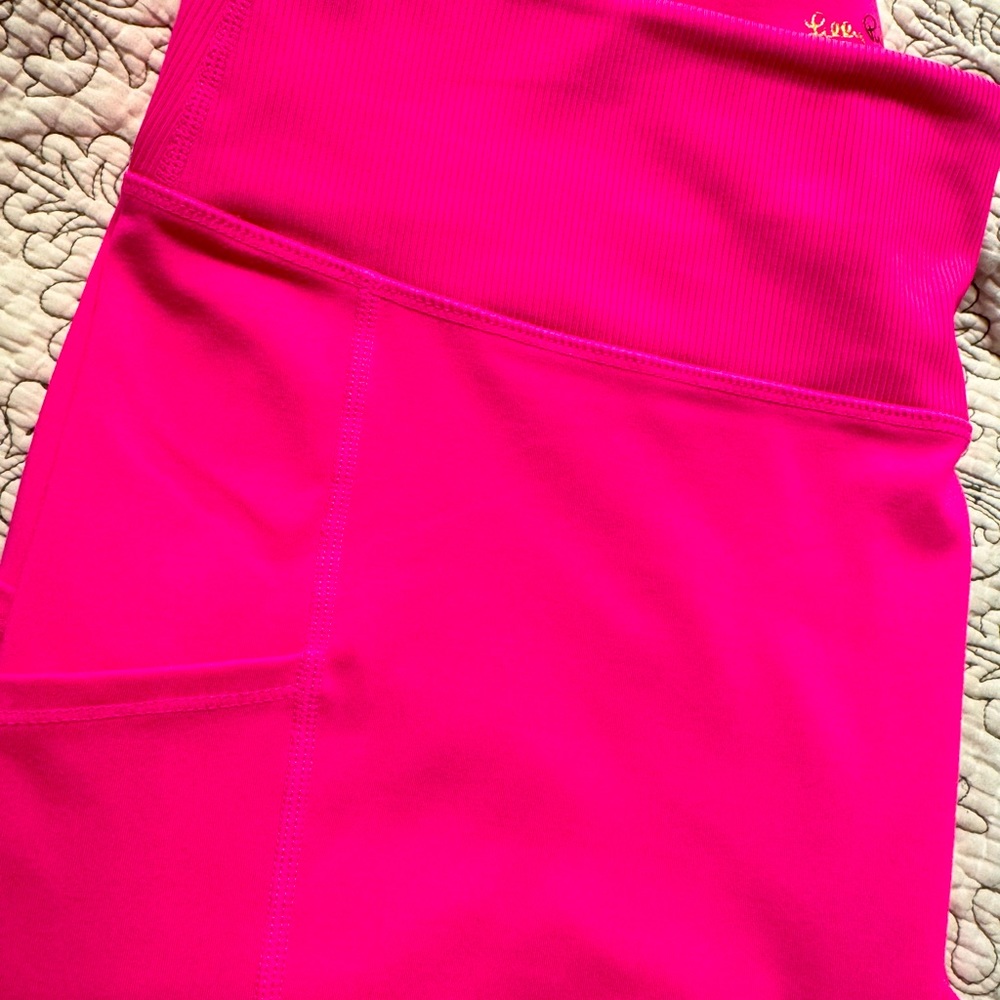 Hard To Find Hot Pink LP leggings. EUC worn once. Hung to dry